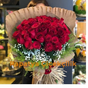 Erzurum Çiçekçi - 30 Adet Kırmızı  Gül