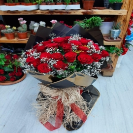  Erzurum Çiçek Gönder 35 Adet Kırmızı Gül